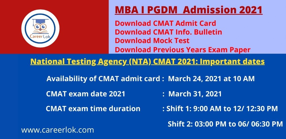 MBA/PGDM ADMIT CARD